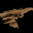 6.png Topographic Map of Dominican Republic – 3D Terrain