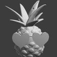 piña-llavero.jpeg pineapple keychain