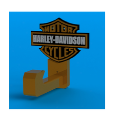 Untitled.png Porte-casque Harley-Davidson pour moto