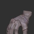 MANO1_1.jpg STL file Wednesday Addams, The Thing, The Thing・3D print design to download