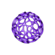 Voronoi sphere.stl Sphère de Voronoï
