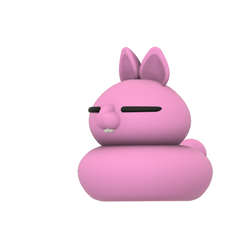 easter_rabbit_solid_v1a.png Бесплатный STL файл Спящий пасхальный кролик・3D-печатная модель для загрузки, Jangie