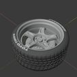 E1.JPG V21C Style wheel set for diecast and RC model 1/64 1/43 1/24 1/18 1/10....