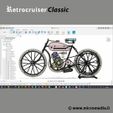 Retrocruiser-classic-12.jpg STL-Datei Retrocruiser Classic - 3D printed motorbike in scale 1:7・3D-druckbare Vorlage zum herunterladen