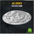 MMF-Aliens-14.jpg Aliens (Big Set) - Wargame Bases & Toppers 2.0