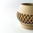 misprint-7964.jpg The Elson Planter Pot with Drainage | Tray & Stand Included | Modern and Unique Home Decor for Plants and Succulents  | STL File