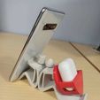 MobileStand_AirpodsHeartBoxBack.jpeg Mobile Phone Stand & Airpods Heart Box