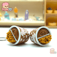 Yum3D-Chocolate Breadstick Fidget Clicker Keychain_09.png Yum3D Chocolate Breadstick Fidget Clicker Keychain - Cute Backpack Keychain