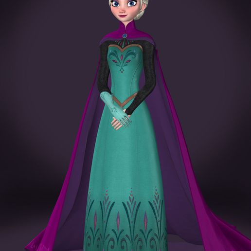 Robe elsa couronnement 2025