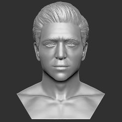 1.jpg Busto de hombre guapo listo para impresión en 3D TIPO 3