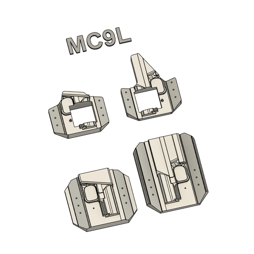 Canik MC9L OWB Pancake Holster Mold Cant RH