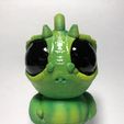 jsLMa818RSWjegEtq8ZR0g.jpg STL file Baby Dragon Keychain・Design to download and 3D print