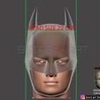 20.jpg Batman Helmet-The Batman 2021-Robert Pattinson-DC comic Fan Art 3D print model