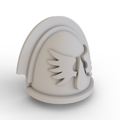 Assault-Intercessor-Pad-Blood-Angels-m41-Standard-0000.png STL file Primaris Assault Intercessor Pads (Blood Angels m41)・3D printable model to download