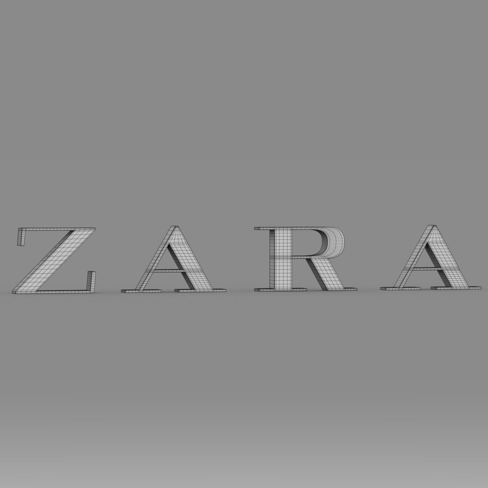 Archivo STL logo de zara・Design para impresora 3D para descargar・Cults