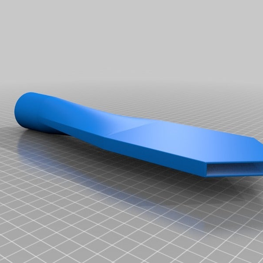 Auto 12V Vacuum Corner Tool/Nozzle/Attachment - 3D model önizlemesi