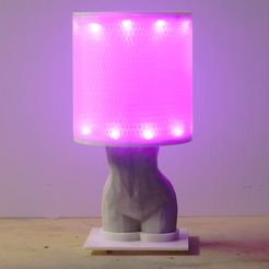 lightonUpdated.jpg Free STL file Smart lamp・3D printer design to download