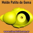 patito-goma-5.jpg Rubber Duckling Pot Mold