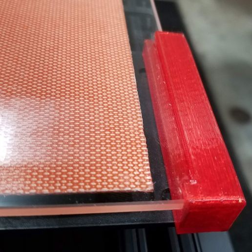 gMax Glass Bed Support 3D model