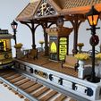 IMG_7067.jpeg The Tram & Tram Stop (LEGO Motor Compatible)