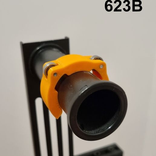 623B Archivo STL 608 Ender 3 (o 623) soporte de bobina de rodamiento・Modelo imprimible en 3D para descargar, VincentH