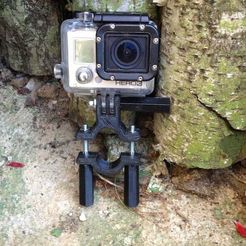 Photo_18-05-2014_11_25_28.jpg Fichier STL gratuit Fixation ronde pour gopro・Modèle pour imprimante 3D à télécharger