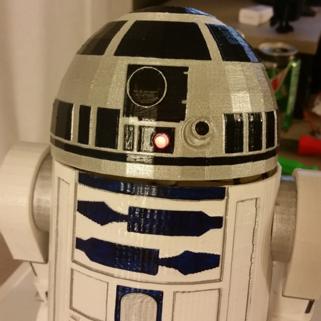Free STL file R2D2 - This is the Droid You're Looking For・3D print ...