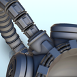 47.png Futuristic cyborg dice mug (6) - Holder Beer Can Storage Container Tower Soda Box DnD RPG Boardgame 33cl 25cl 12oz 16oz 50cl Beverage W40k 40 000 SciFi Futuristic