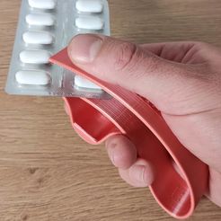 Prescription Pills Bottle Organizer by SolarEgg, Download free STL model