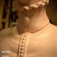 haunted-mansion-cousin-maude-3d-printable-bust-3d-model-obj-stl-9.jpg Fichier 3D Buste imprimable en 3D de la cousine Maude du manoir hanté・Modèle imprimable en 3D à télécharger