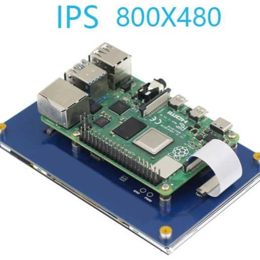 lcd.jpg RASPBERRY PI 4 + LCD 5-inch case with OCTODASH