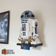 4.jpg Wall Mount for Star Wars R2-D2 75308 / 10225