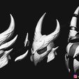21.jpg SKYRIM DAEDRIC HELMET -The Elder Scrolls Masks 3D print model