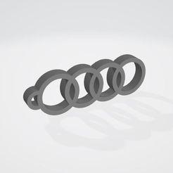 aa.jpg Audi ring key ring