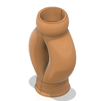 vase-71 v5-19.png style vase cup vessel v71 for 3d-print or cnc