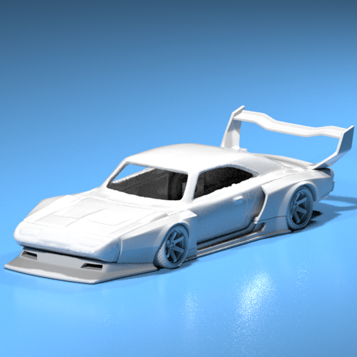 🚗 HW Daytona FatBoi Wide Body Kit・ STL File for 3D printing・Cults
