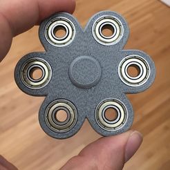 IMG_1358.JPG Бесплатный 3D файл Fidget Spinner (для маленьких рук)・Модель 3D-принтера для загрузки