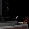WGS_Spider_2.jpg Spider Woman Silk and Gwen Diorama 3D print model