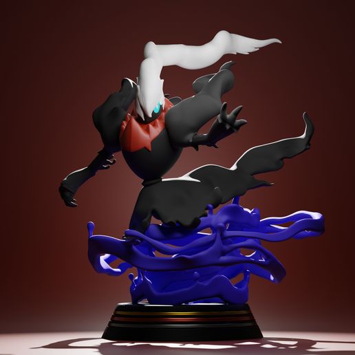 DARKRAI - 3D printable Pokemon 3D model