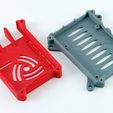 DSC_0020_display_large.JPG Free STL file Raspberry Pi 3 (B/B+), Pi 2 B, and Pi 1 B+ case with VESA mounts and more・3D printer model to download