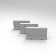 untitled.89.10.jpg Jersey concrete barriers - 3 vers - 1-35 scale diorama accessory