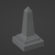 Headstone.Five-02.png Grave Markers, Set of 5 ( 28mm Scale )