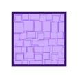 25mm Square Base Random Tile_08.STL 25mm Square Random Tile Base