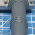 Abrams_Gun-10.jpg M256 120mm Smoothbore Gun Barrel for M1A1/M1A2 Abrams in 1/16 Scale 3D Print Model (Pre-Supported)