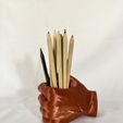 IMG_6772.jpg Hand Pencil holder - Pencil holder in the shape of a hand