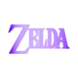 Text Flip Zelda.STL Text Flip Zelda