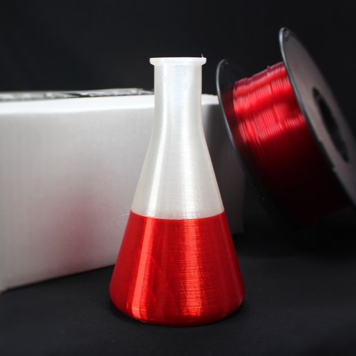 Flask.jpg Recipiente de almacenamiento para matraces Erlenmeyer 3D