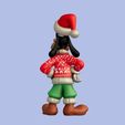 goffy2.jpg Christmas Goofy 3D Model - Festive Disney-Inspired Design