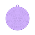 Gryffindor - Ornament v4 - 2-color.stl Гарри Поттер - Рождественское украшение Гриффиндора