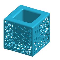 Näyttökuva-2021-07-18-160801.jpg Файл STL Voronoi planter・Дизайн 3D-печати для загрузки3D